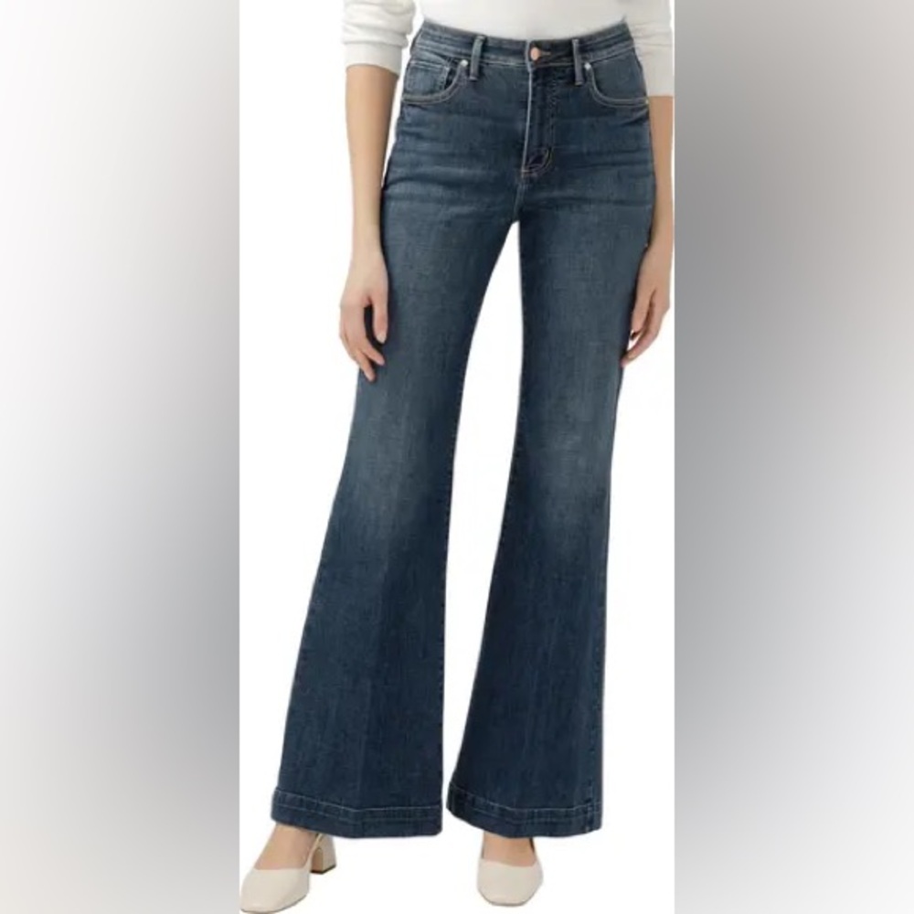 32/31 Silver Isbister '70s High Waist Flare Jeans